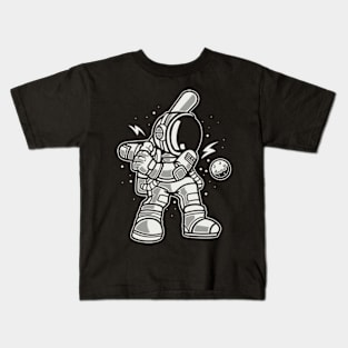 Astronaut Baseball Kids T-Shirt